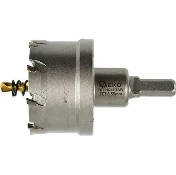 Příslušenství k nářadí Korunkový vrták do kovu TCT, 53mm GEKO