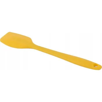 Kuchyňská stěrka Špachtle silikonová 21 cm žlutá špachtle