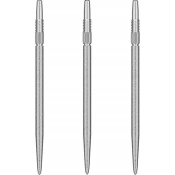 Příslušenství pro šipky HROTY TARGET SWISS POINT SLK STŘÍBRNÉ 42 MM