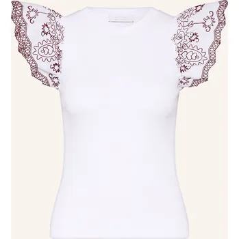 Dámské tričko Rich & Royal Dámské Tričko Ze Směsi Materiálů S Volánky,...