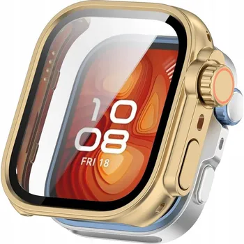 Pouzdro na mobilní telefon 2v1 POUZDRO + TVRZENÉ SKLO KRYT 360° PRO HUAWEI WATCH FIT 4 PRO