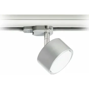 Bodové svítidlo RENDL PIXIE pro tříokr. lištu stříbrnošedá chrom 230V LED GX53 7W R10640