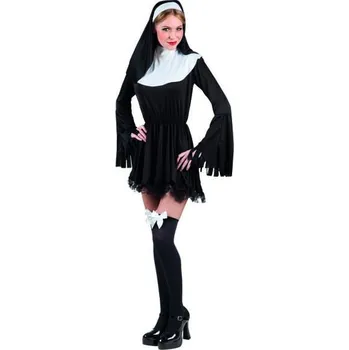 Karnevalový kostým Boland - Dámský kostým hříšné jeptišky - M