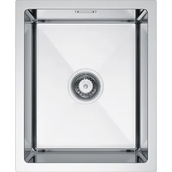 Nerezový dřez Jednodřezový ocelový dřez 37 x 45 cm nerez, Velazo VELAZ3745