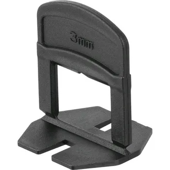 Obklad Nivelační mezerník pod obklad 3mm, černý, 100ks