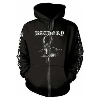 Pánská mikina Merch Bathory: Mikina Se Zipem Goat XL 2009