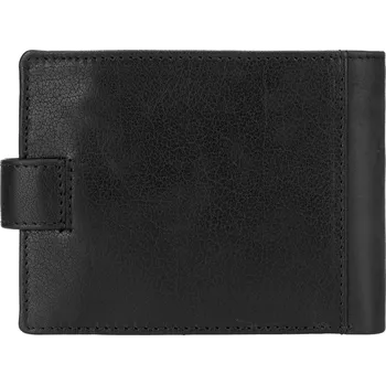 Peněženka Pánská kožená peněženka EL FORREST 709-610 černá