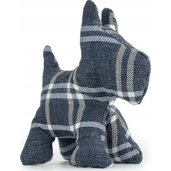 Hračka pro psa Plyšová Hračka pro psa Happet Látkový teriér Happet modrá kostka