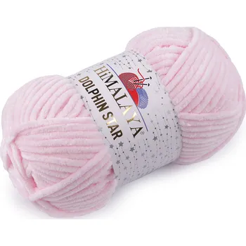 Příze Pletací žinylková příze s lurexovým vláknem Dolphin Star 100 g