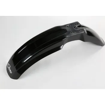 Blatník karosérie UFO blatník přední SUZUKI RM 125/250 89-00, DRZ 400E 00-22 barva černá - nahrazuje SU03976001 a HU03300001 (UFO blatník přední SUZUKI RM 125/250 89-00, DRZ 400E 00-22 barva černá - nahrazuje SU03976001 a HU03300001)