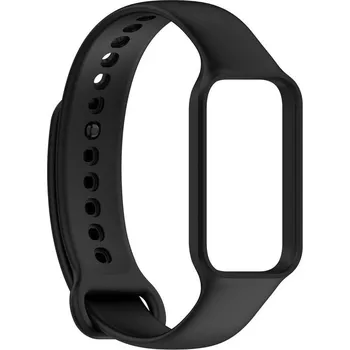 Řemínek na hodinky Silikonový řemínek pro Redmi Smart Band 2 GL - Černý