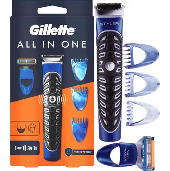 Holicí strojek Gillette Styler 4v1 holicí strojek, zastřihovač, břit ProGlide + 3 nástavce