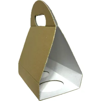 Jednorázové nádobí Odnoska na nápoje - na dva kelímky 10 ks