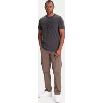 Pánské tričko Guess T-Shirt 176639 Černá Classic Fit XL