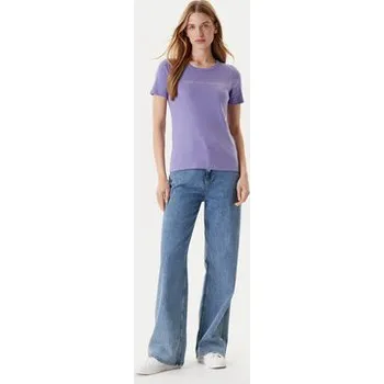 Oblečení a móda United Colors Of Benetton T-Shirt 3GA2E16A2 Fialová Regular Fit S