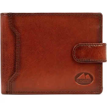 Peněženka Pánská kožená peněženka EL FORREST 545-29 RFID hnědá