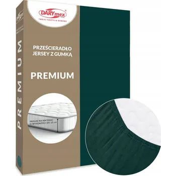 Prostěradlo Prostěradlo bavlněné s gumou 120x200 JERSEY VYSOKÁ GRAMÁŽ zelené