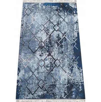 Koberec Kusový koberec HYPNOTIK modrý 80x150