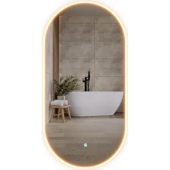 Zrcadlo Zrcadlo Corsan nástěnné ovál 500 x 1000 mm