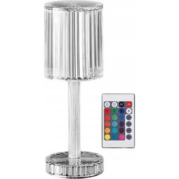 Lampička KŘIŠŤÁLOVÁ LED STOLNÍ LAMPA
