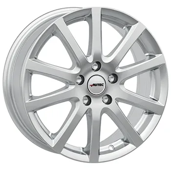 Alu kolo Alu kola AUTEC SKANDIC, 17x7 4x100 ET37, stříbrná vhodné pro Mitsubishi Colt (od 2023), Renault Clio V (od 2019)