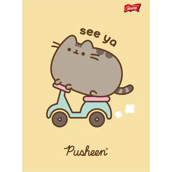 Sešit Sešit A5 s mřížkou Pusheen Unipap, 60 listů