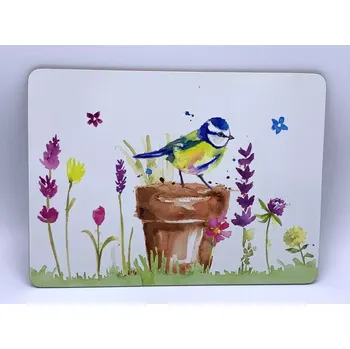 prostírání Korkové prostírání Naši ptáčci - Sýkorka (Podložky ptáci, ptáček)
