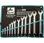 GK TOOLS Sada očkoplochých klíčů, matné 12 dílů | 6-32 mm, textilní obal