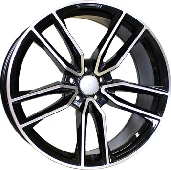 Alu kolo Alu kola Racing Line B5610, 21x10 5x112 ET46, černá + leštění (zátěžová) vhodné pro Mercedes GL (od 2013), Mercedes GLE (do 2019), Mercedes GLS (do 2018)