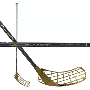 Florbalová hůl Zone Hyper Power Airlight 27 Raw/Gold Levá (levá ruka dole) 100 cm (= 111 cm)