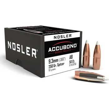 Příslušenství pro sportovní střelbu Střely Nosler AccuBond 9,3mm, dia .366, 250grs