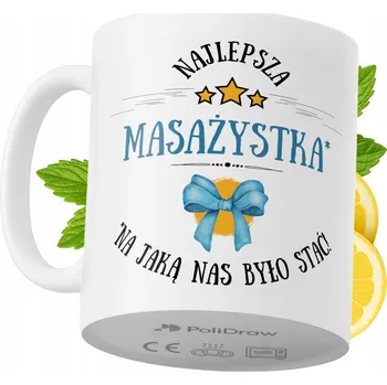 Hrnek Polidraw Hrnek Polidraw pro masérku, keramika, 330 ml