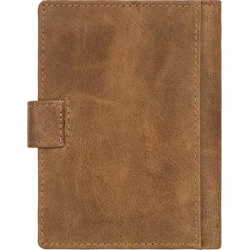 Peněženka Pánská kožená peněženka EL FORREST 712-08 camel