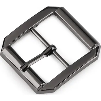 Kovová spona / opasková přezka, průvlek 30 mm, malé, 4 nikl černý