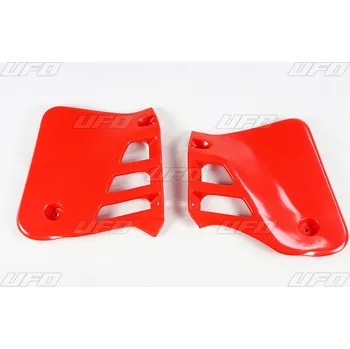 Autodíl UFO kryty chladiče HONDA CR 125 85-88 barva červená (UFO RED) (UFO kryty chladiče HONDA CR 125 85-88 barva červená (UFO RED))