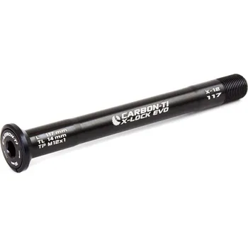 Náboj kola Přední pevná osa CARBON-TI X-Lock Evo 12x1.0 X-12 (117 mm) Matte Black
