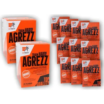 Anabolizér Extrifit Agrezz 40x 20,8g + 10x 20,8g ZDARMA Varianta: mango-ananas + šťavnatá tyčinka ZDARMA