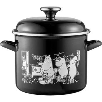 Hrnec Muurla Moomins in the Kitchen 3,5l bílá