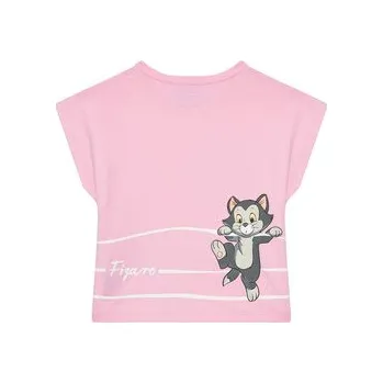 Pánské oblečení United Colors Of Benetton T-Shirt 3JERG10JC Růžová Regular Fit 116