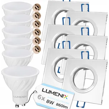 Žárovka Stropní zapuštěné svítidlo Lumenix 8 W GU10