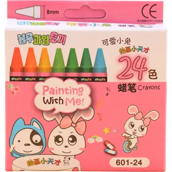 Kresba Voskové Pastelky KoloroweMotki 24 ks