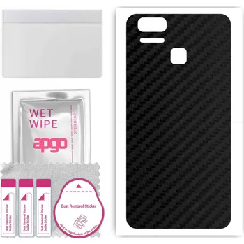 Pouzdro na mobilní telefon Fólie / Ochranná fólie na ZÁDA pro Asus Zenfone 3 Zoom ZE553KL Zoom S - Karbonový Vzhled