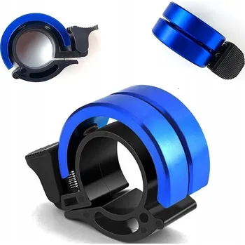 Zvonek na kolo Mechanický zvonek KIMElectro ZR06 Modrý 38 mm