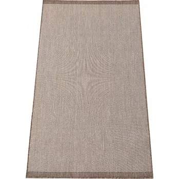 Koberec Kusový koberec ZARA 14 hnědý oboustranný 80x150