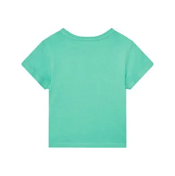 Pánské tričko United Colors Of Benetton T-Shirt 3I1XG10JB Zelená Regular Fit 82