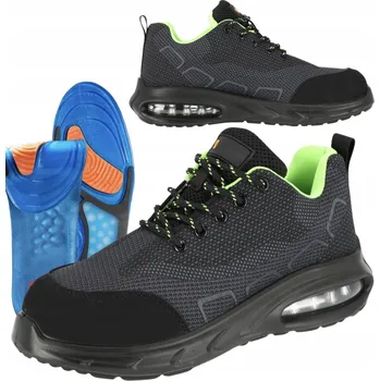 Pracovní obuv Pracovní polobotky Protect OCHRANNÁ OBUV S OCELOVOU ŠPIČKOU velikost 46