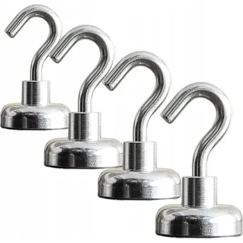Vrták Neodymový HÁK magnet s háčkem 20mm 16kg hákové magnety stropní 20 mm 6 mm