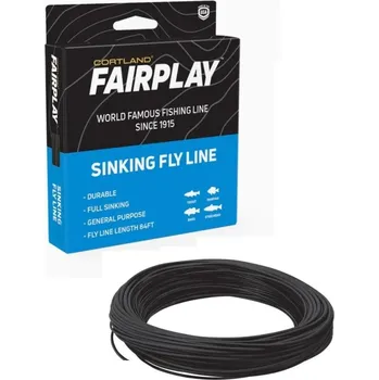 Cortland muškařská šnůra FairPlay Sinking TYPE 2 Black Fresh/Salt Varianta: WF8S 84ft