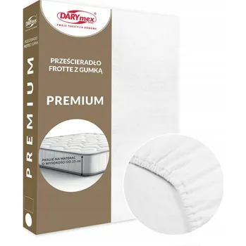 Prostěradlo Prostěradlo s gumou Darymex froté 90 x 200 cm