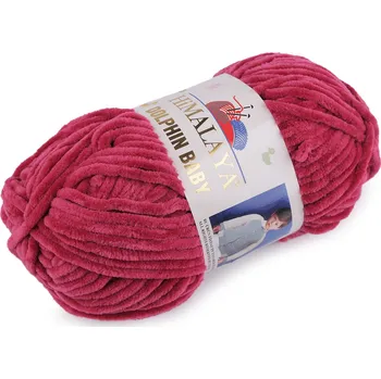 Příze Pletací žinylková příze Dolphin Baby 100 g